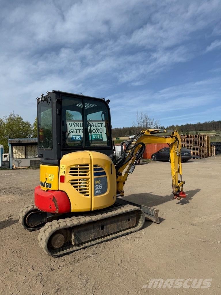Komatsu PC 26 MR Minibagger < 7t