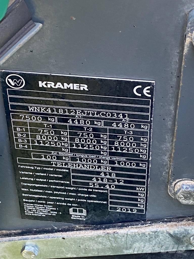Kramer KT 276 Teleskoplader für Landwirtschaft