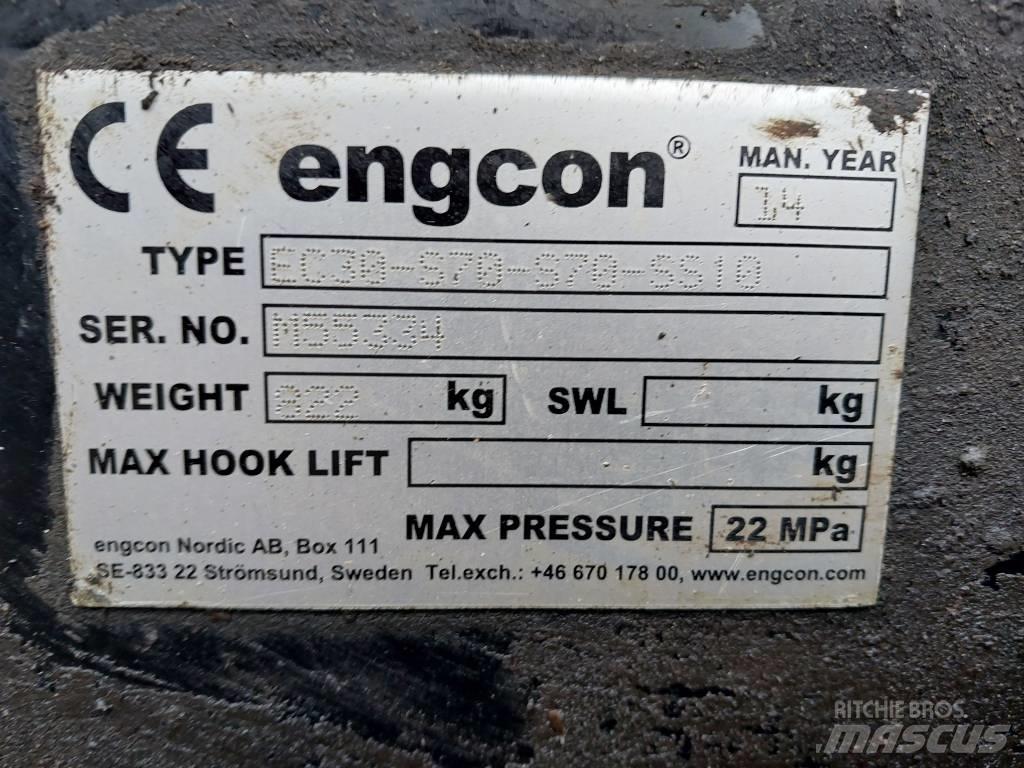 Engcon s70 Rotationsschaufel
