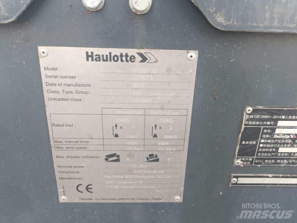 Haulotte HT28RTJO Teleskopbühnen