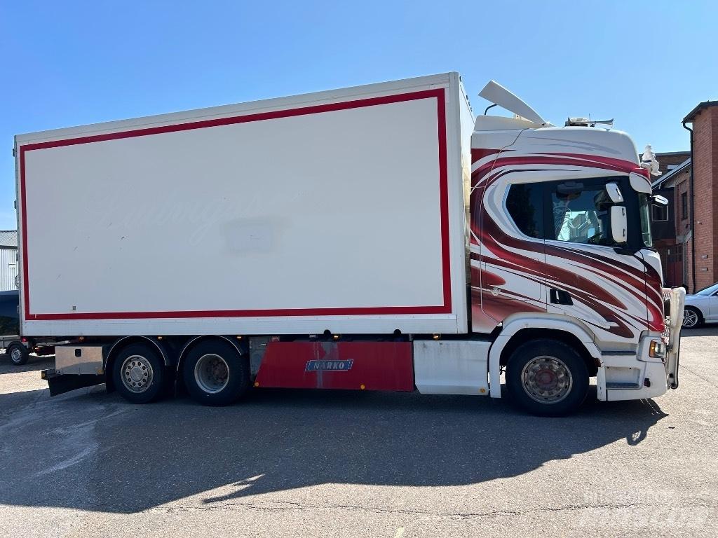 Scania R 650 6x2 Kastenaufbau