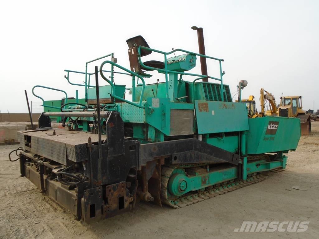 Vögele Super 2000 Strassenfertiger