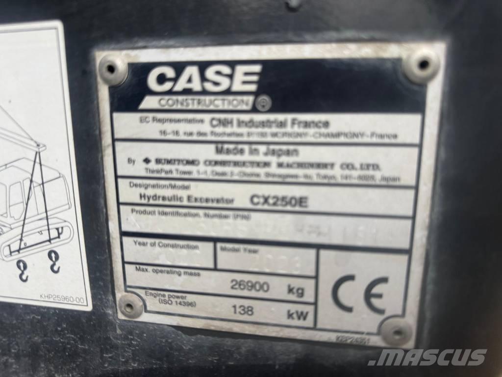 CASE CX 250 E Raupenbagger