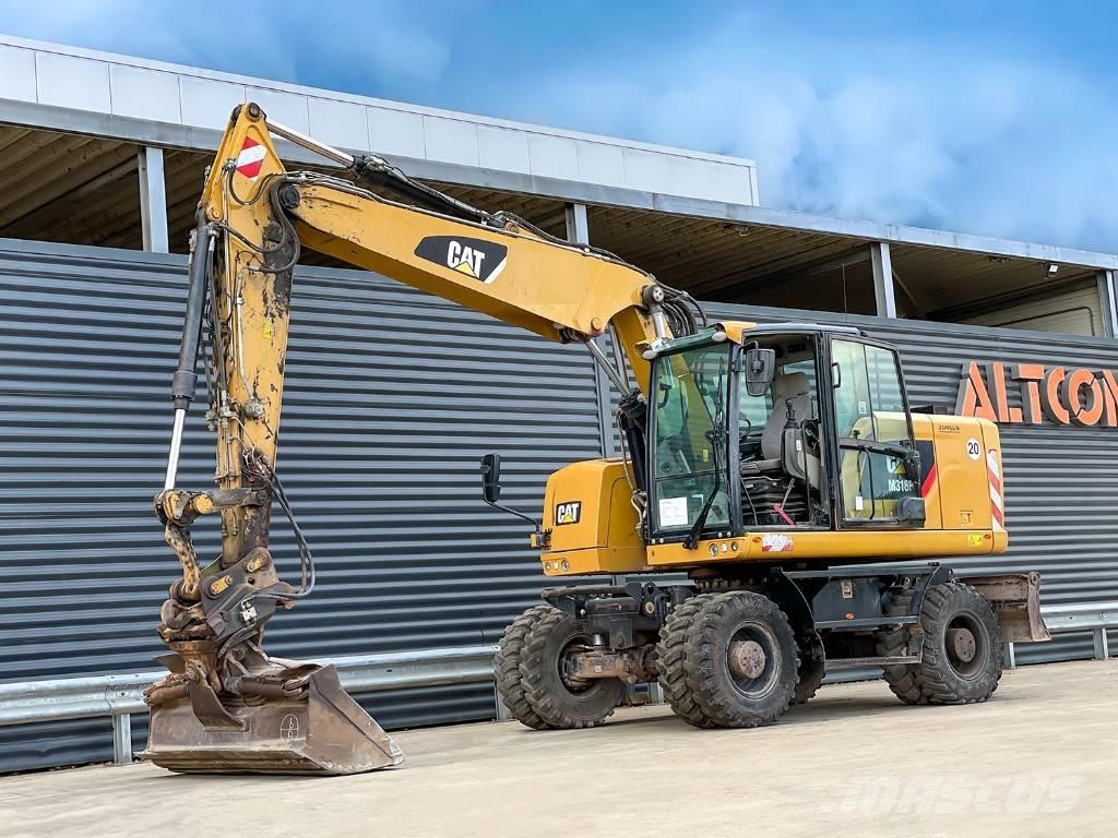 CAT M318F Mobilbagger