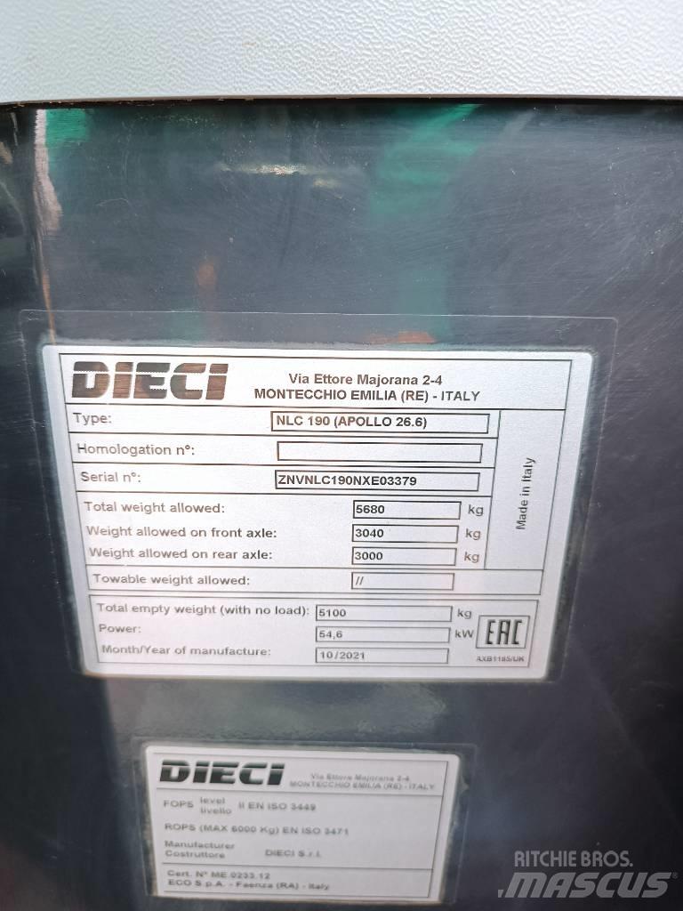 Dieci Apollo 26.6 Teleskoplader