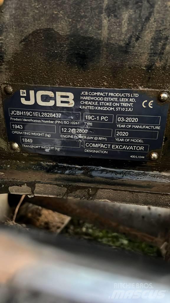 JCB 19 C-1 Minibagger < 7t