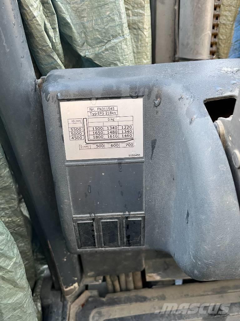 Jungheinrich EFG218 Elektro Stapler