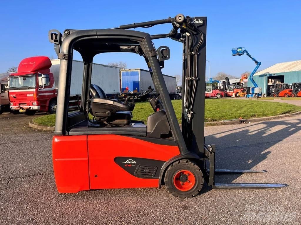 Linde E18L-02 Elektro Stapler