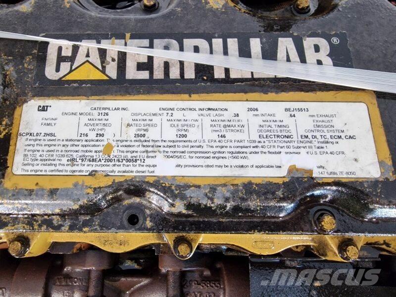 CAT 3126B Motoren