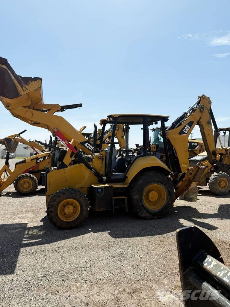 CAT 420 F Baggerlader
