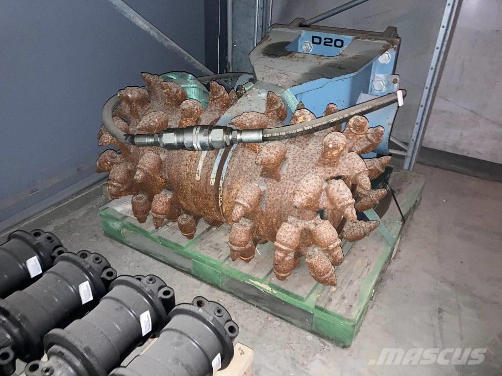 Rockwheel D20-G-ROG Asphaltfräsen