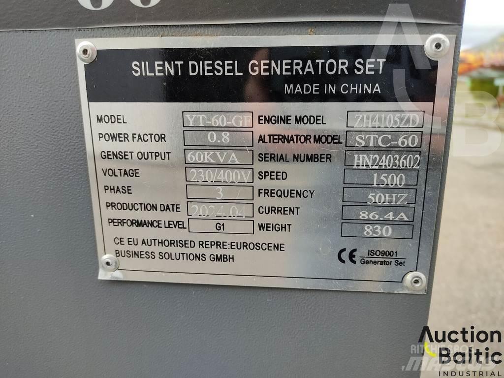  Onbekend YT-60-GF Diesel Generatoren