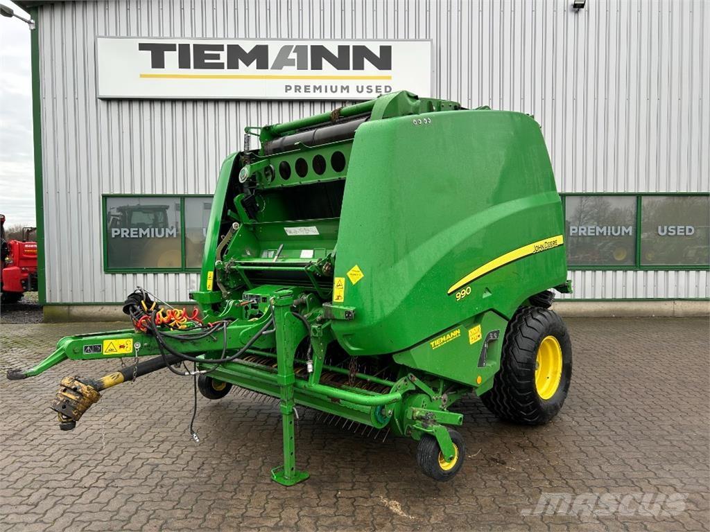 John Deere 990 Rundballenpressen