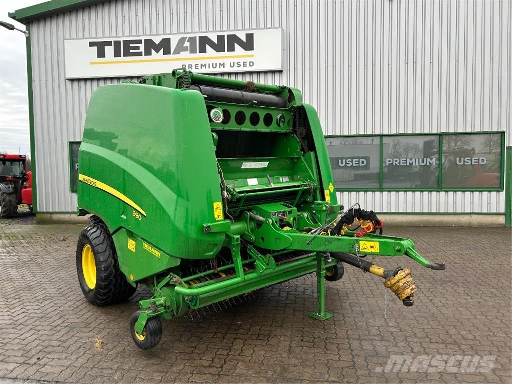 John Deere 990 Rundballenpressen