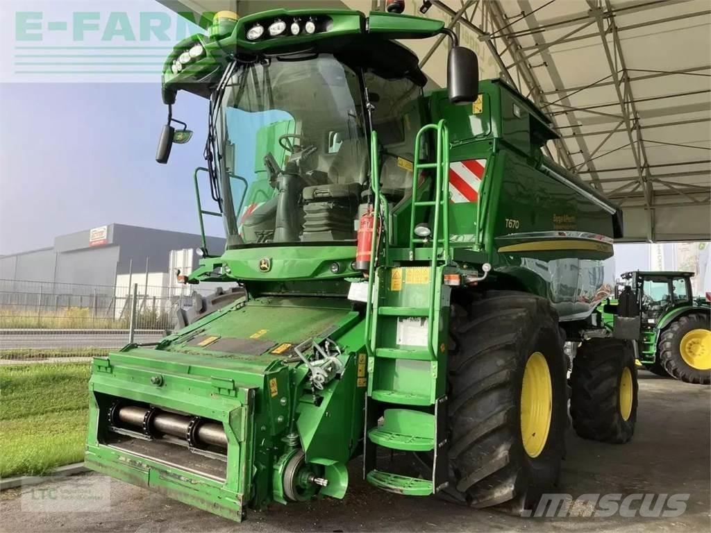 John Deere t670 Mähdrescher