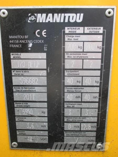 Manitou 170AETJ Gelenkteleskoparbeitsbühnen