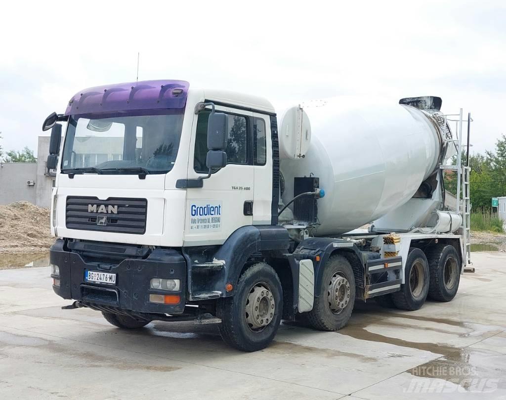 MAN TGA 35.400 Beton-Mischfahrzeuge