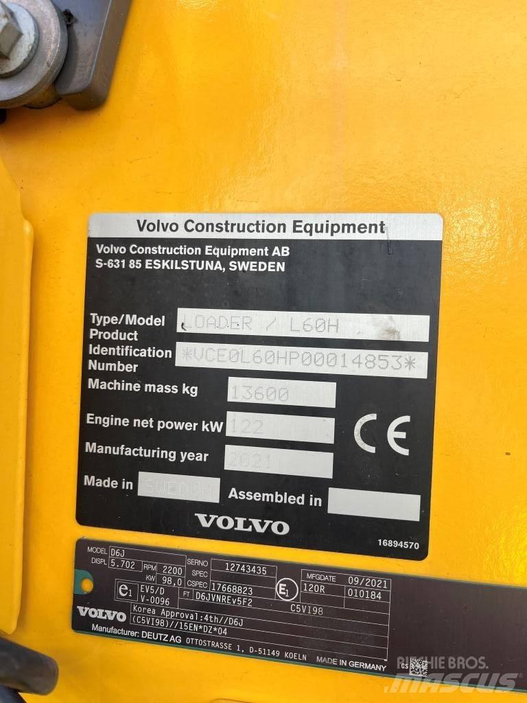 Volvo L60H Radlader