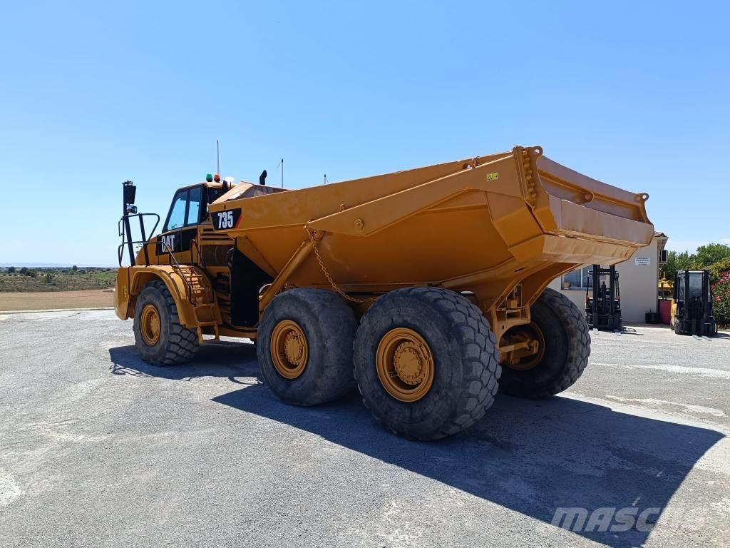 CAT 735 Dumper - Knickgelenk