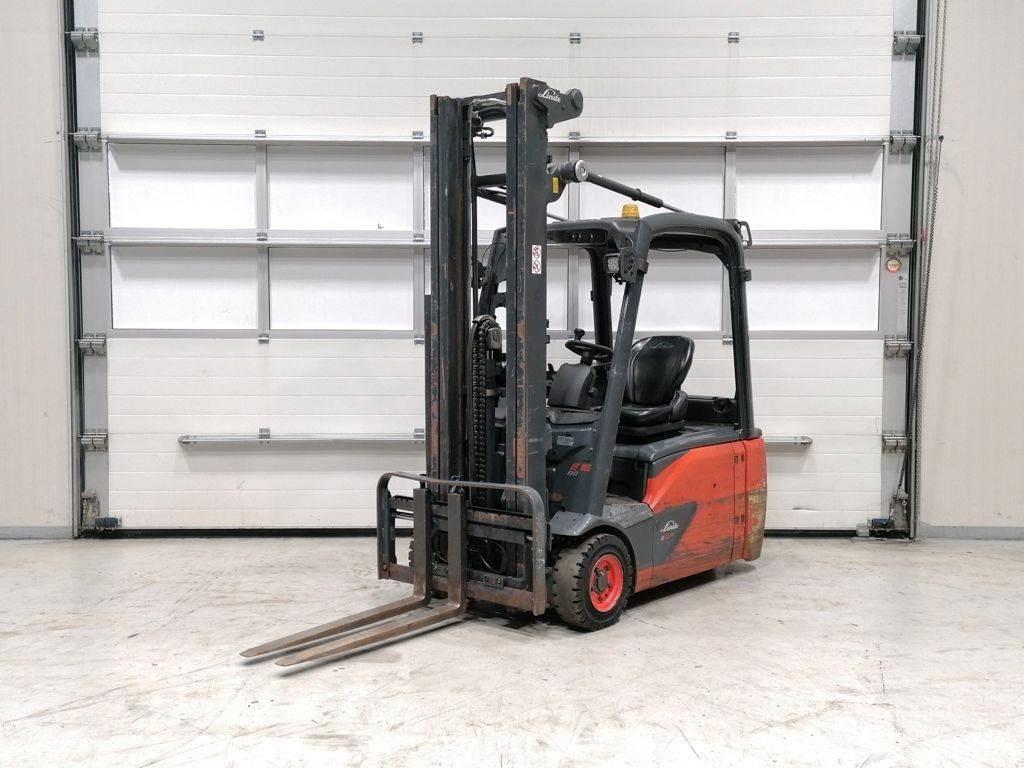 Linde E16L-02 Elektro Stapler