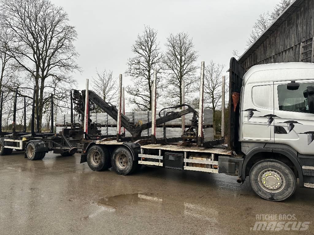 Scania R440 Holzfahrzeuge