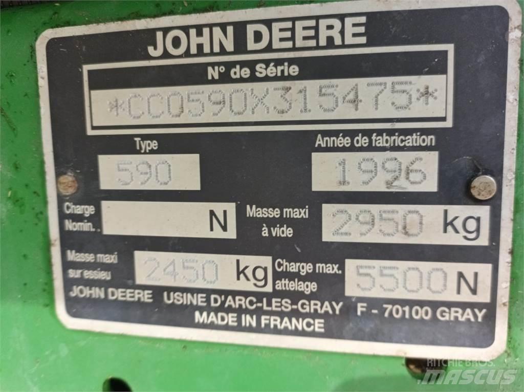 John Deere 590 Rundballenpressen