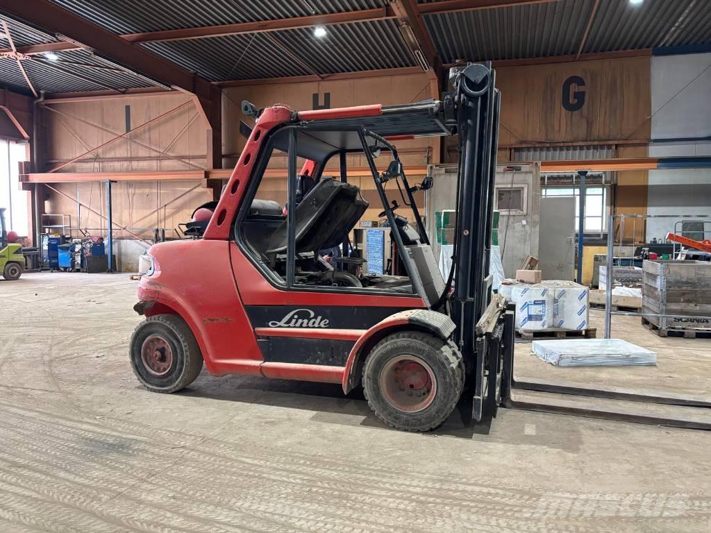 Linde H 80 T 900 Gas Stapler
