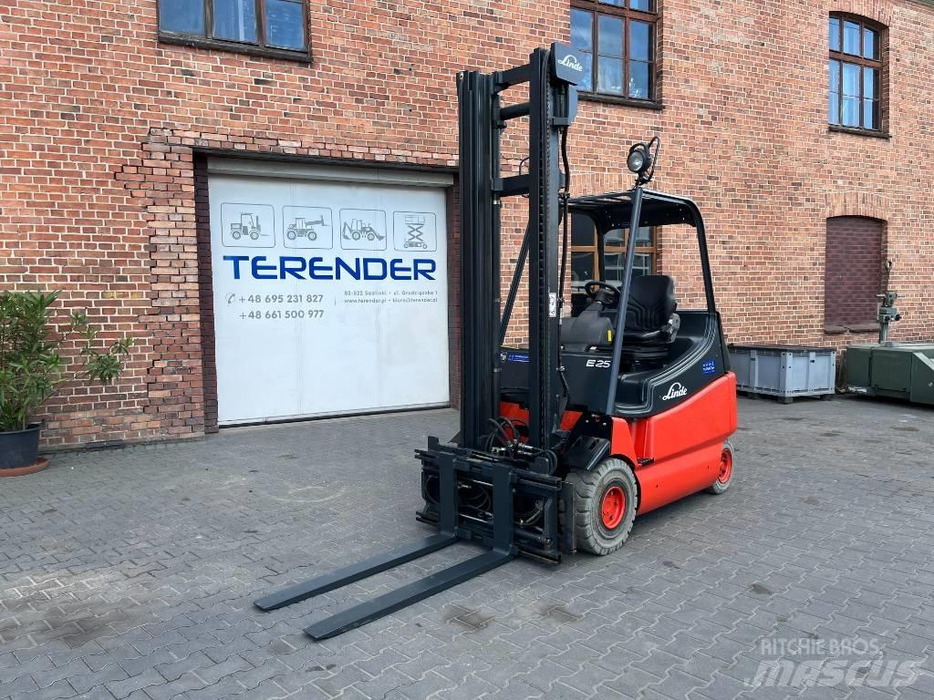 Linde E25 H Elektro Stapler