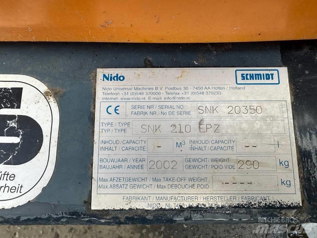 Nido SNK 210 EPZ Schneeschilde und -pflüge