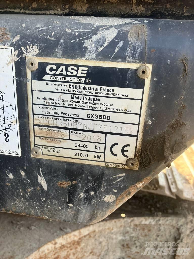 CASE CX 350 D Raupenbagger
