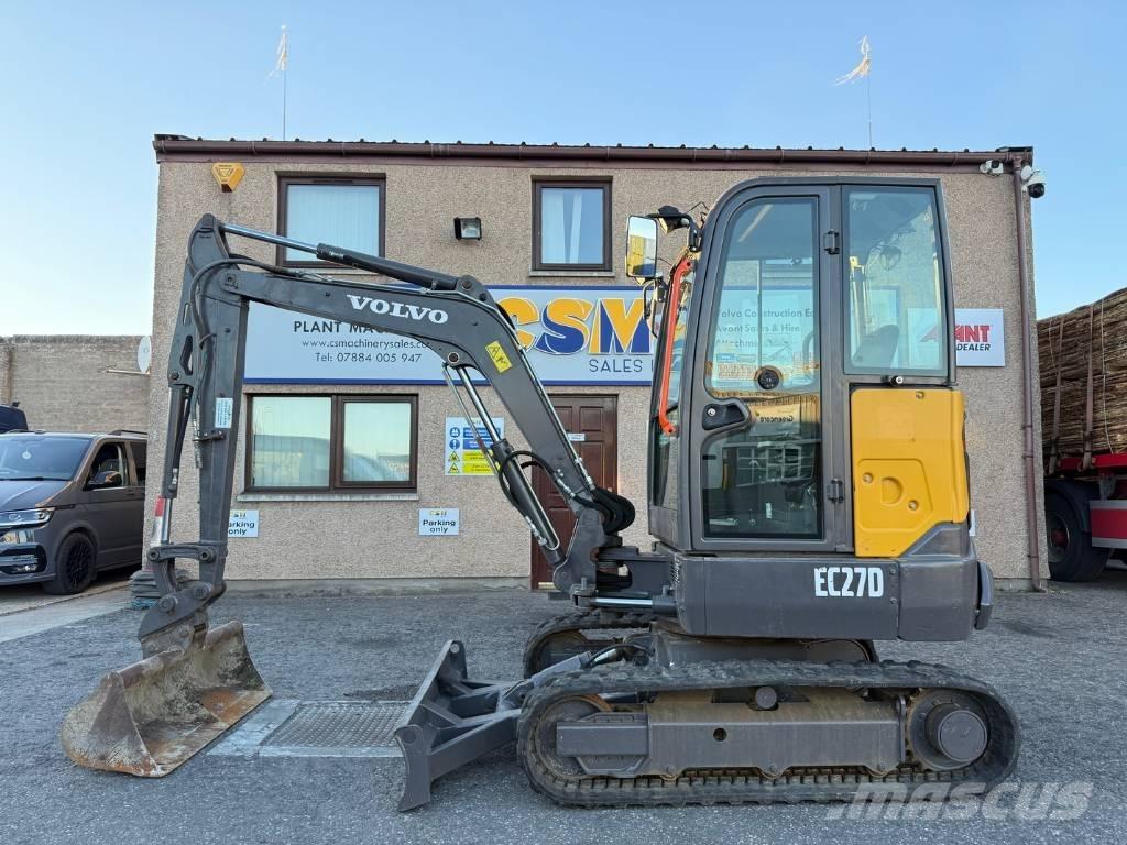 Volvo EC 27 D Minibagger < 7t
