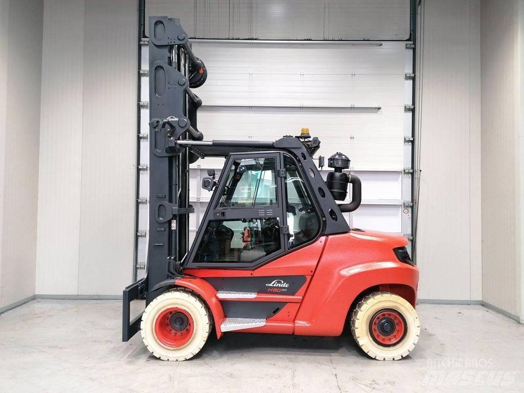 Linde H80D-03/900 Diesel Stapler