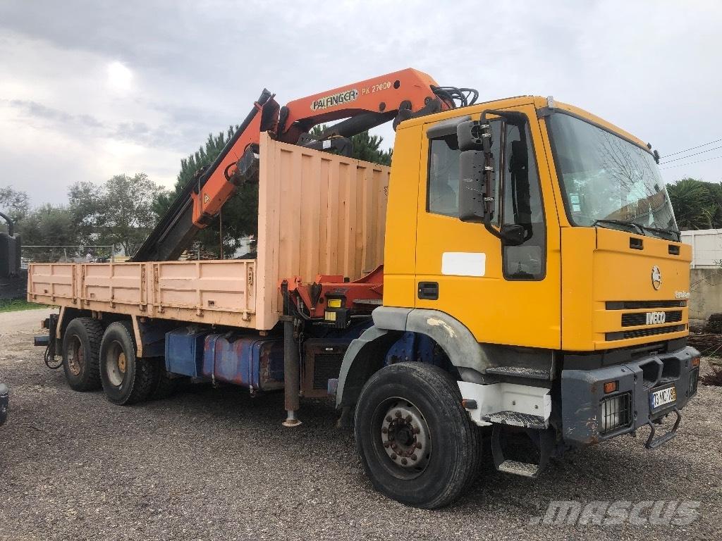 Iveco Euro trailer Kranwagen