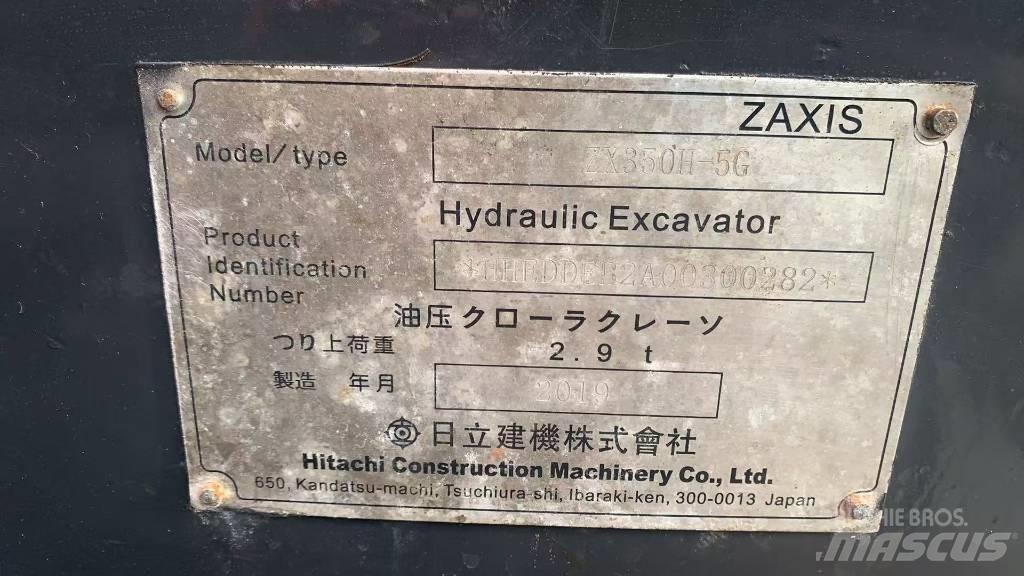 Hitachi zaxis350 Raupenbagger