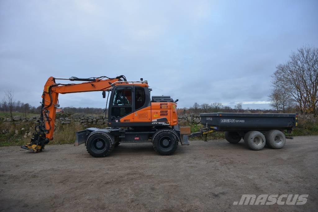 Doosan DX 165 W-5 Mobilbagger
