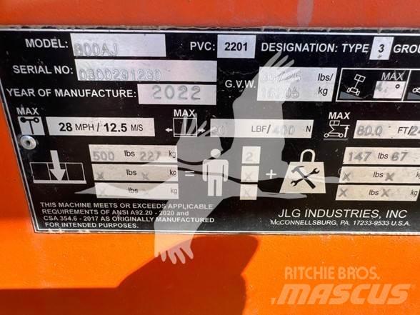 JLG 800AJ Gelenkteleskoparbeitsbühnen