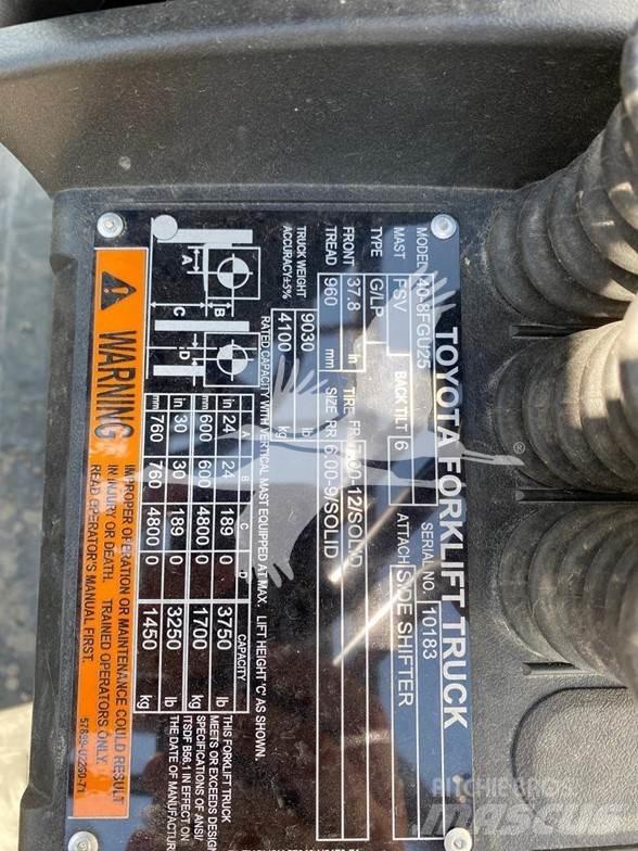 Toyota 8FGU25 Diesel Stapler