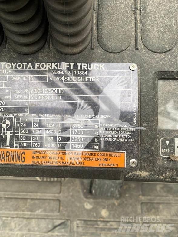 Toyota 8FGU25 Diesel Stapler