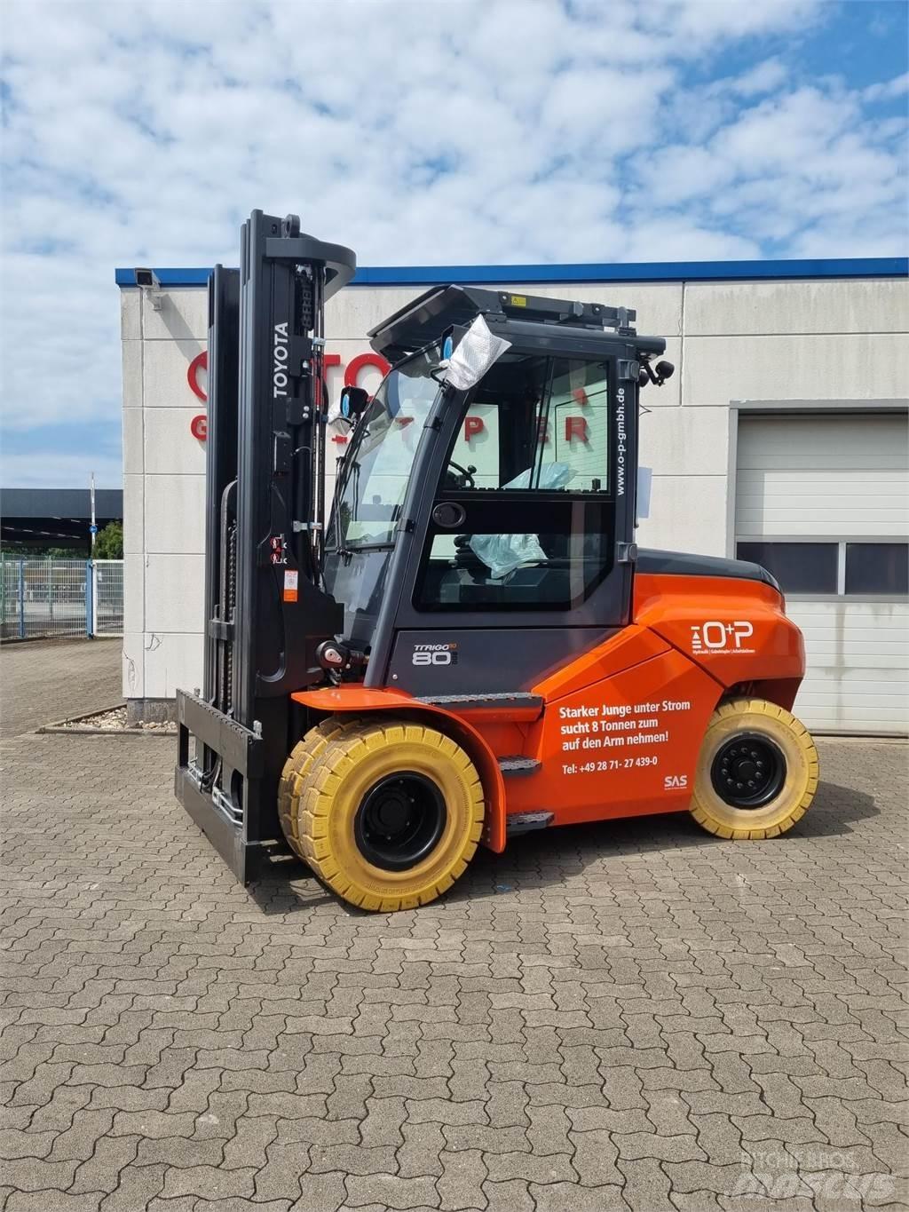 Toyota 9FBH80T Elektro Stapler