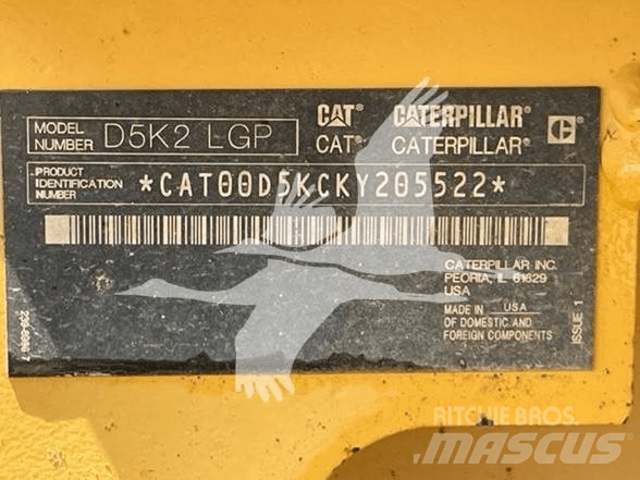 CAT D5K2 LGP Bulldozer