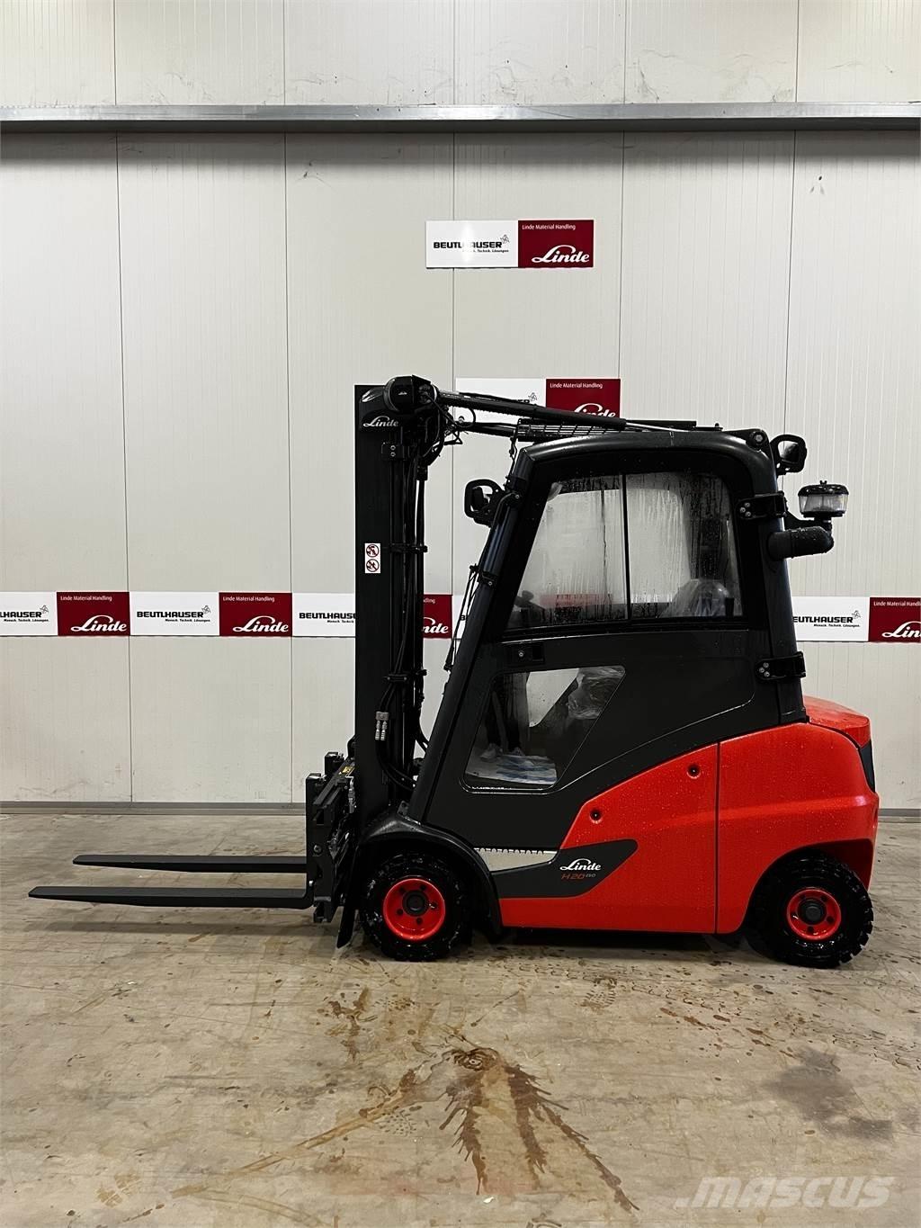 Linde H20D Diesel Stapler