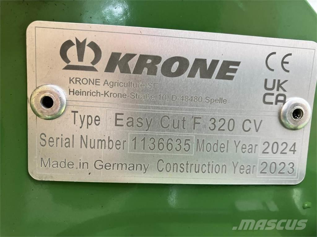 Krone EC F 320 CV Mäher