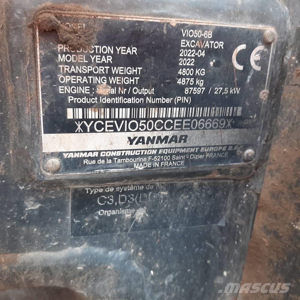 Yanmar Vio 50 Minibagger < 7t