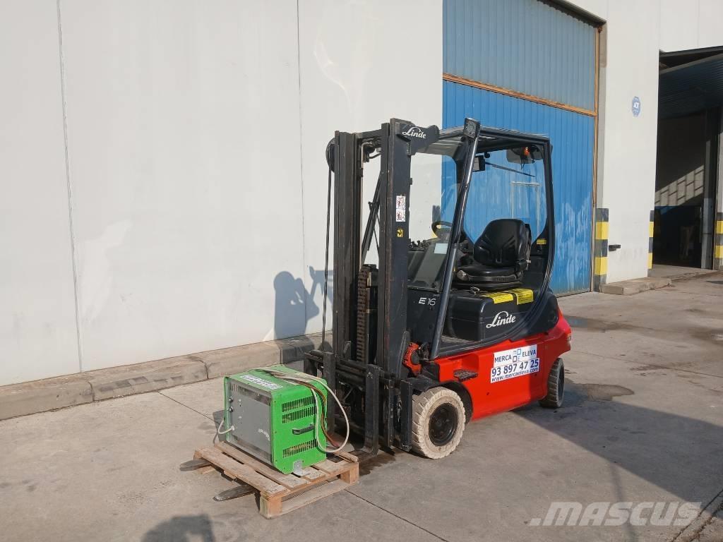 Linde E16P-02 Elektro Stapler