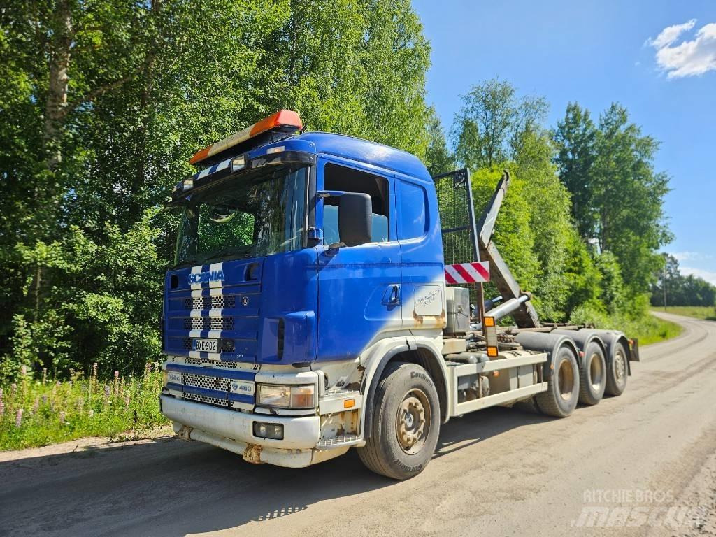 Scania 164 G 480 Abrollkipper