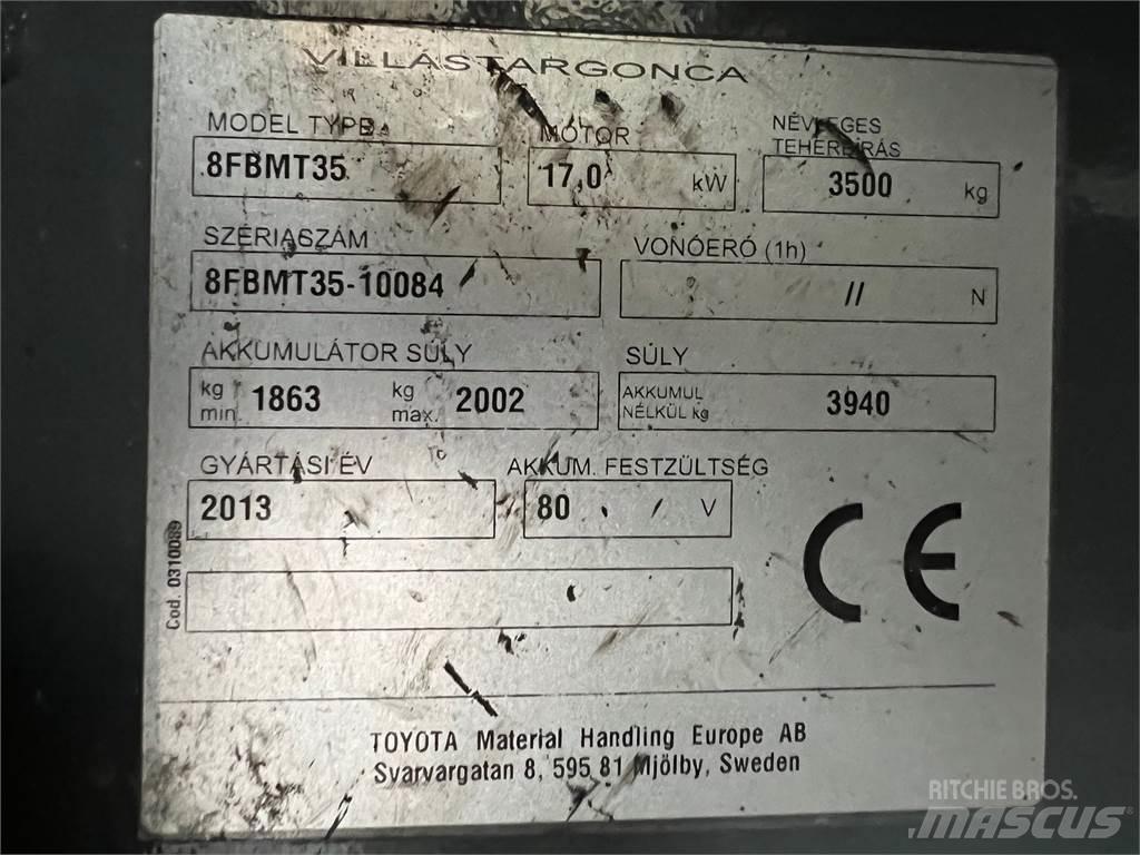 Toyota 8FBMT35 Elektro Stapler