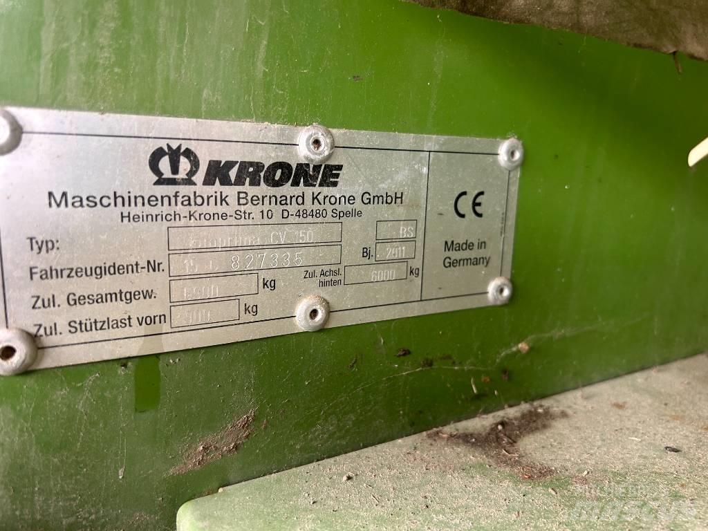 Krone CV150XC Rundballenpressen
