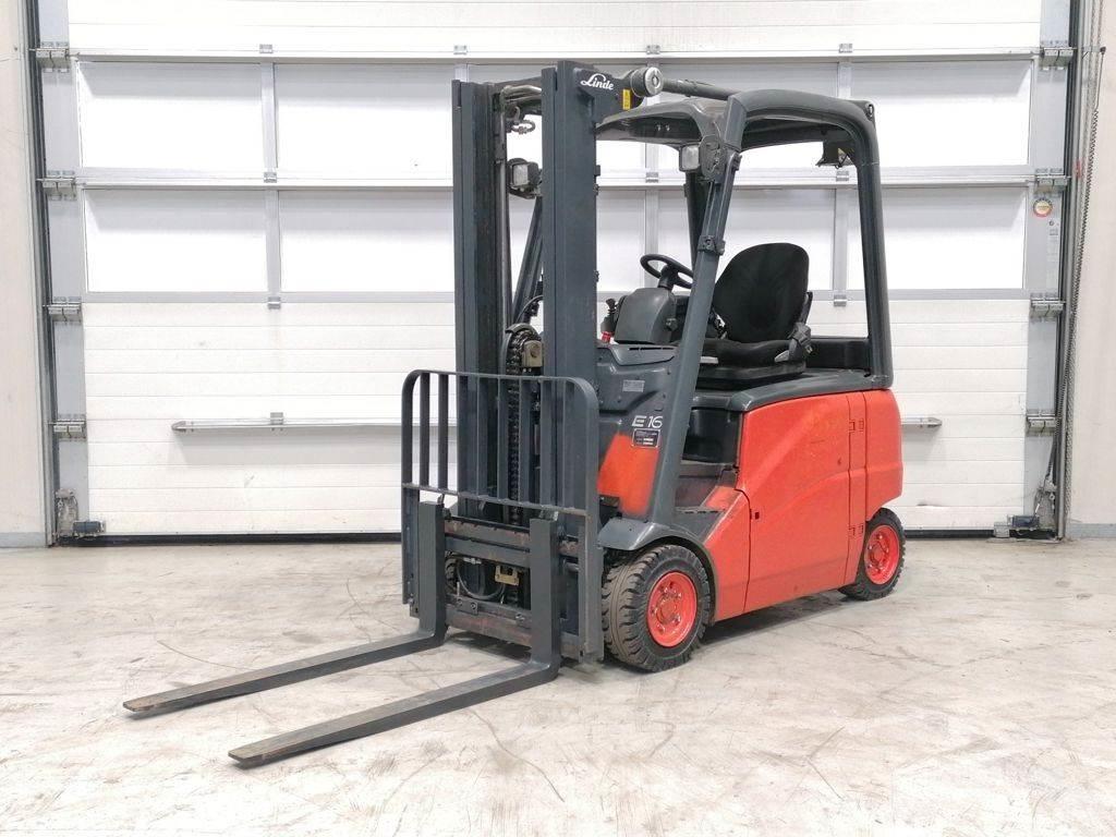 Linde E16PH-01 Elektro Stapler