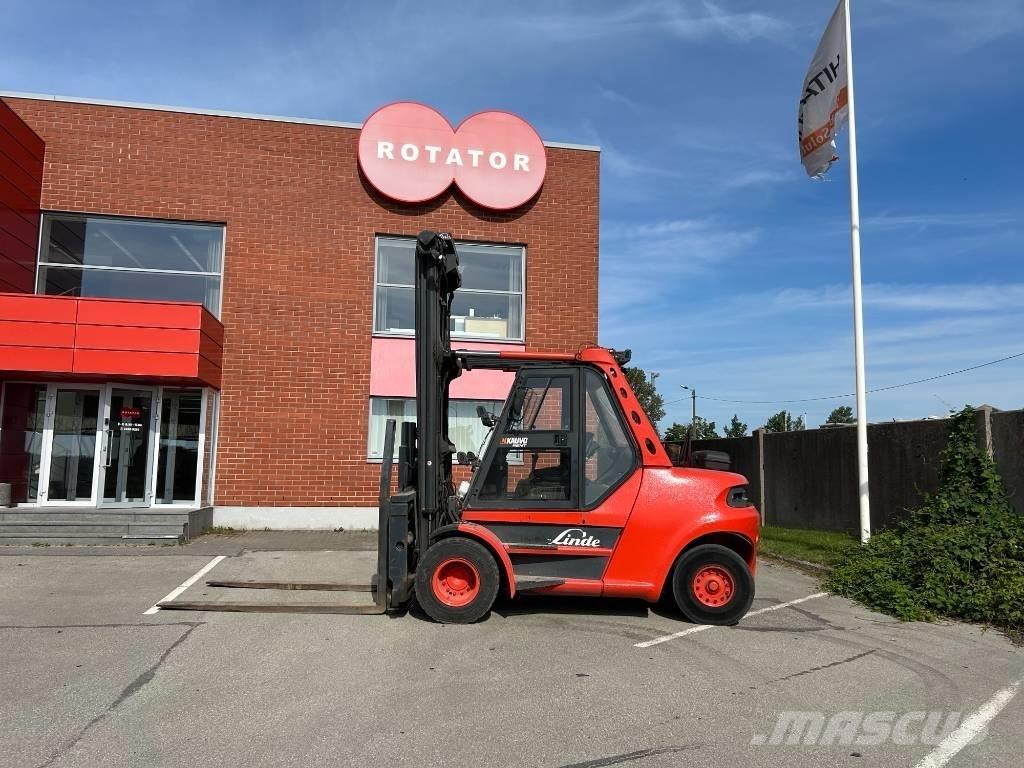 Linde H 80 D 900 Diesel Stapler