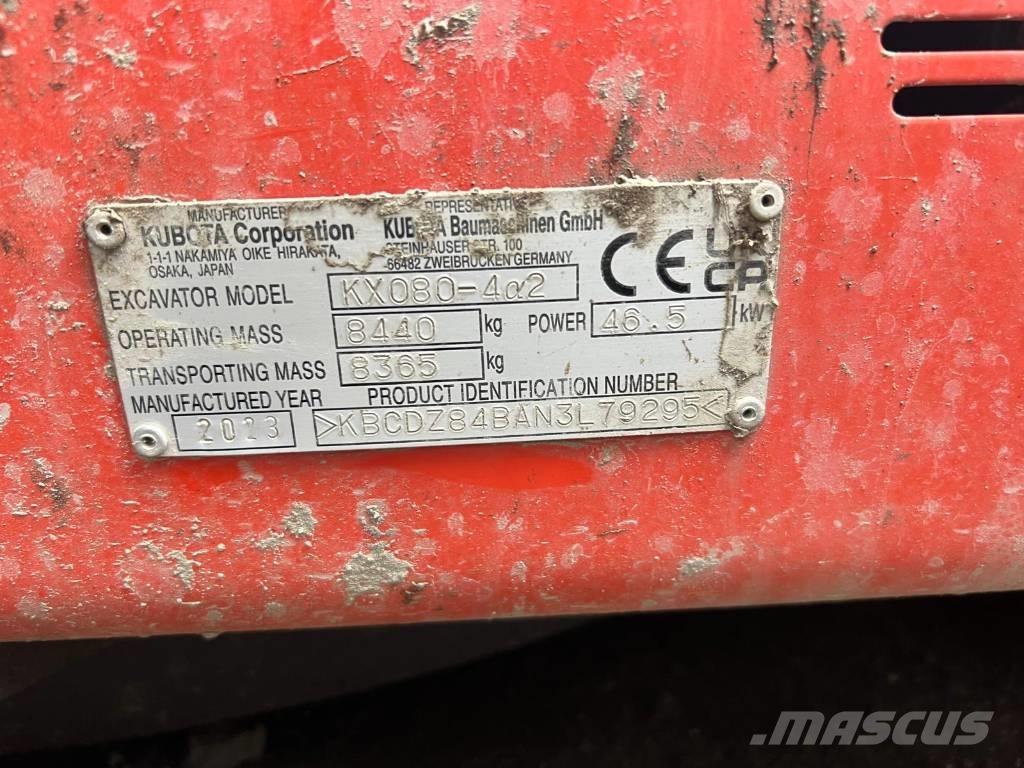 Kubota KX 808-4 A2 Minibagger < 7t